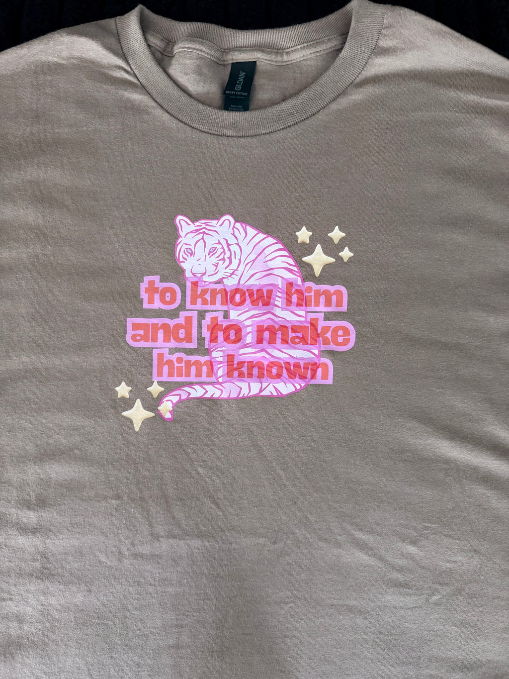 To Know Him + Make Him Known - size large