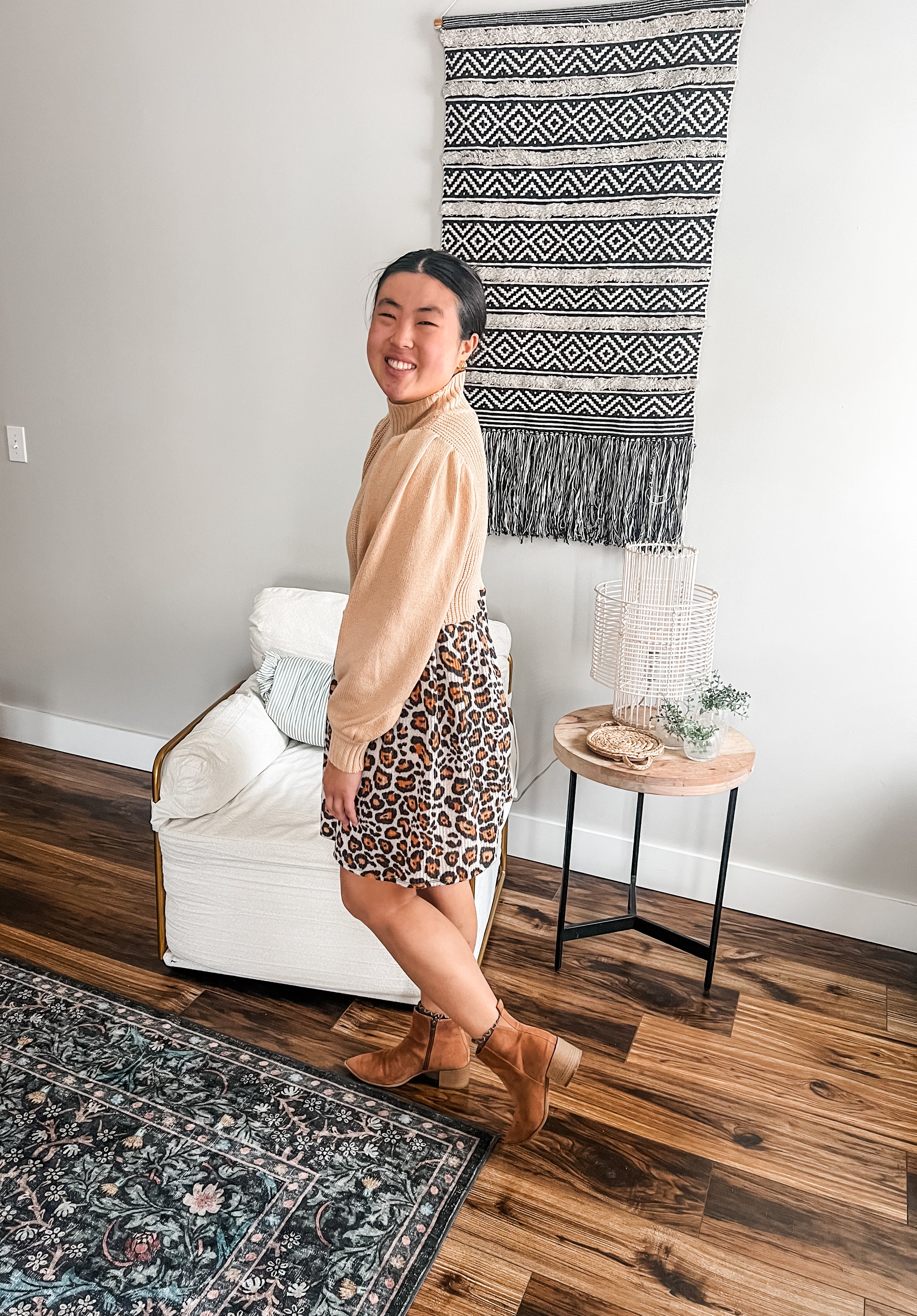 Wild Grace Sweater Dress