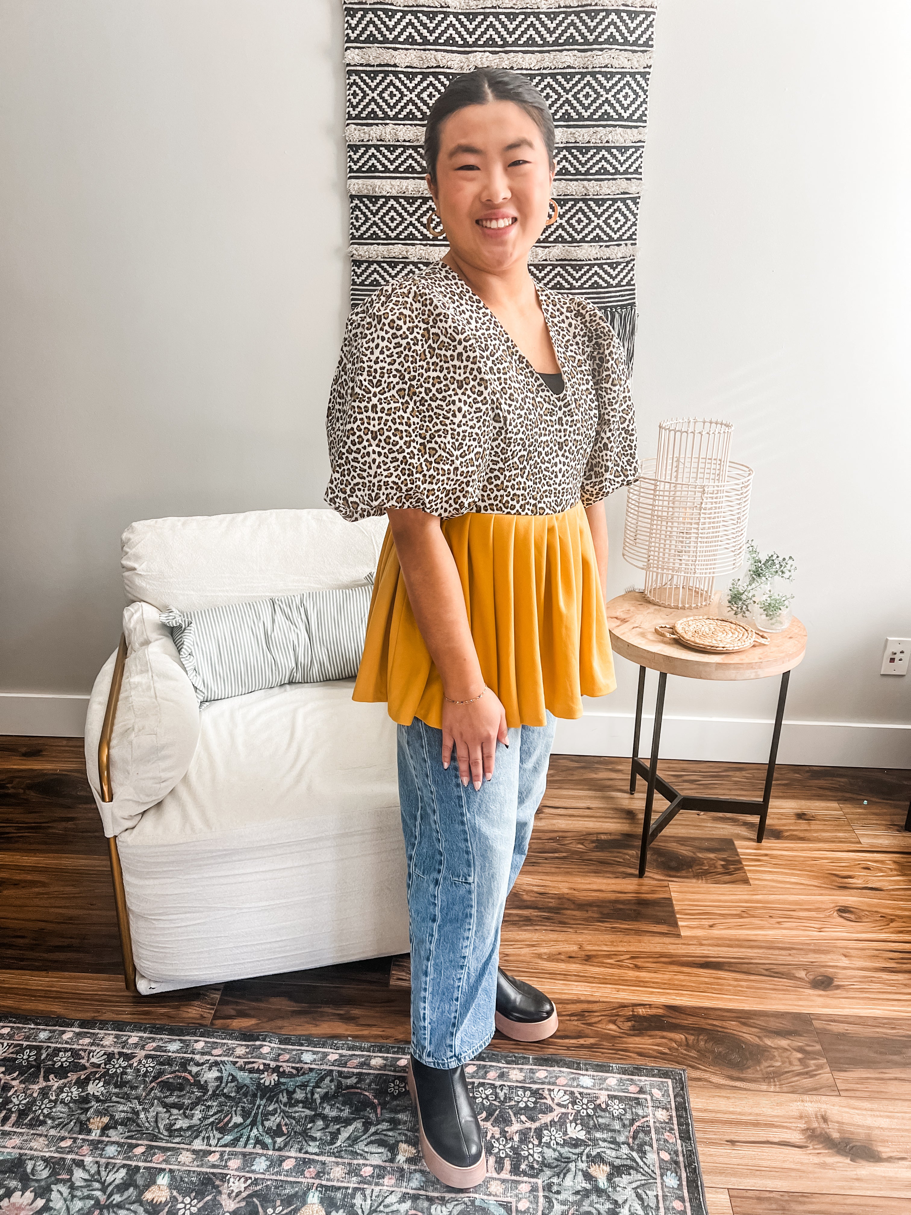 Wild Honey Puff Sleeve