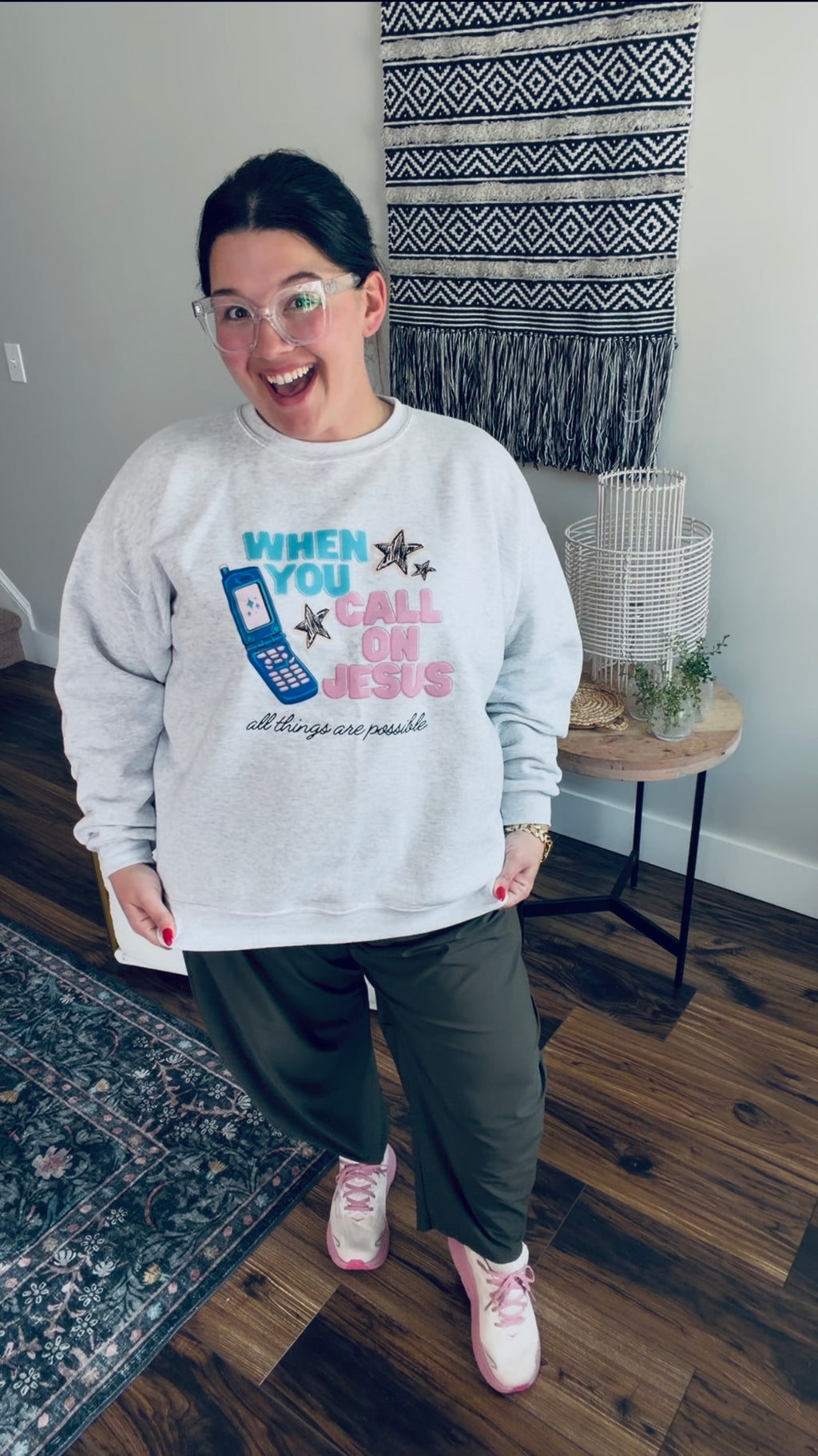 When You Call On Jesus - size large