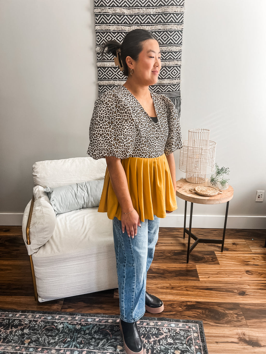 Wild Honey Puff Sleeve