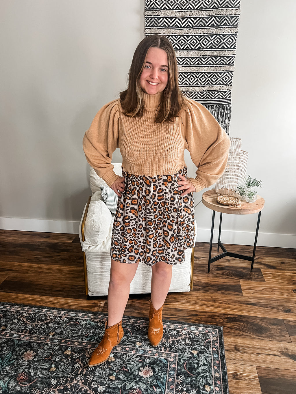Wild Grace Sweater Dress