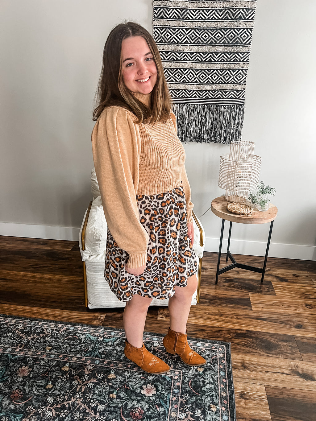 Wild Grace Sweater Dress