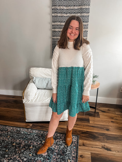 Emerald Grace Dress