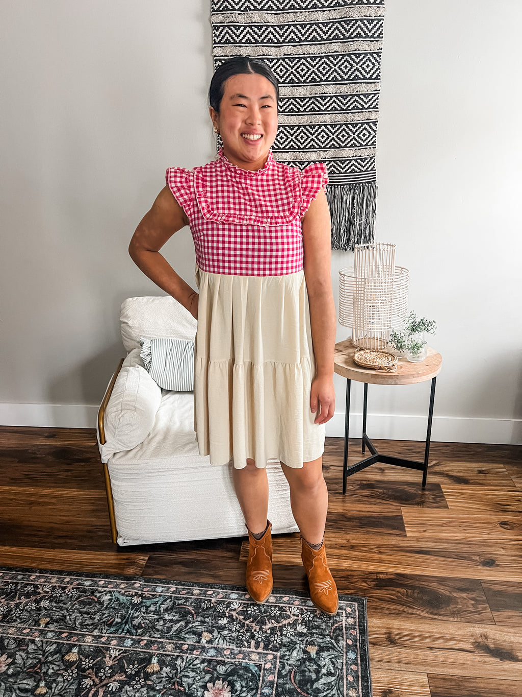 Strawberry Picnic Dress