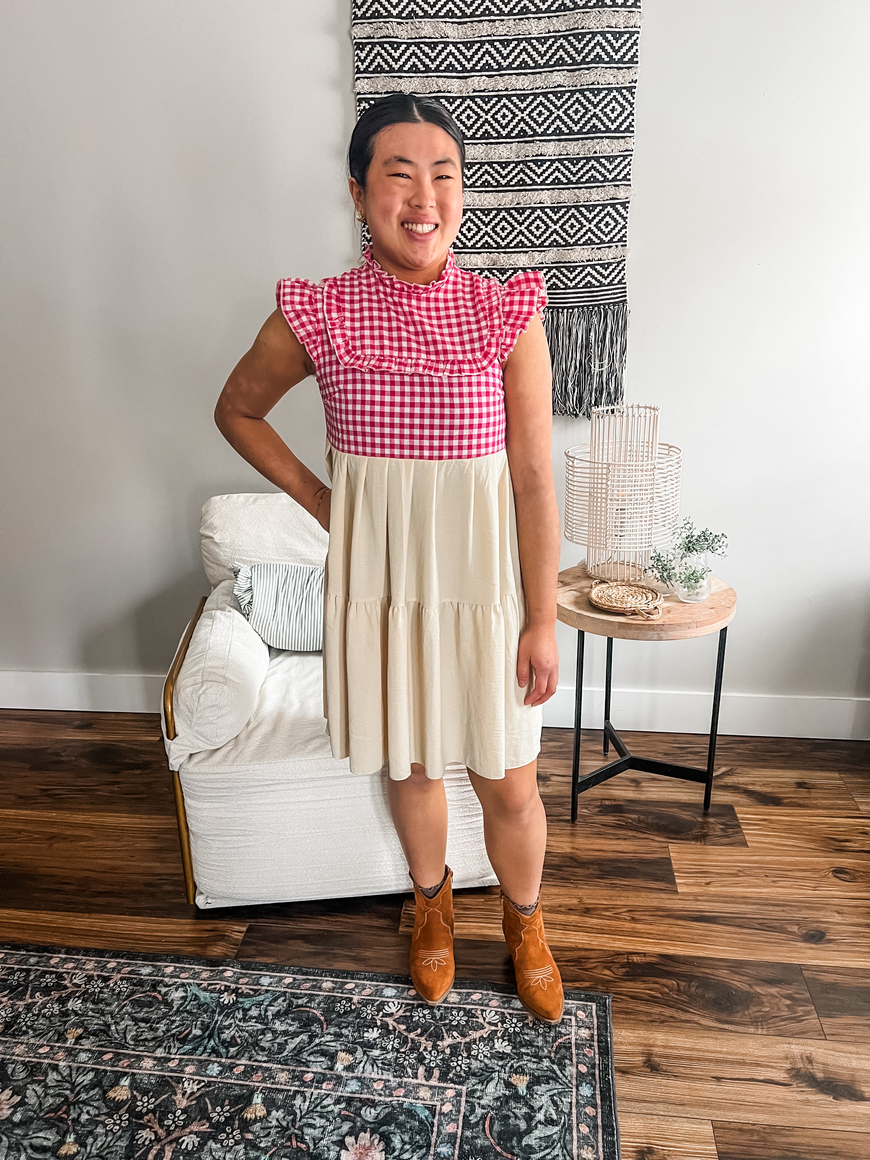 Strawberry Picnic Dress